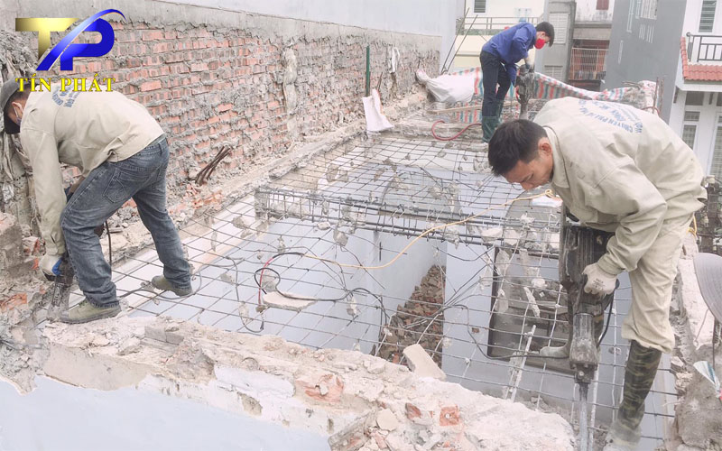 Dịch vụ phá dỡ công trình tại Thanh Hoá giá rẻ